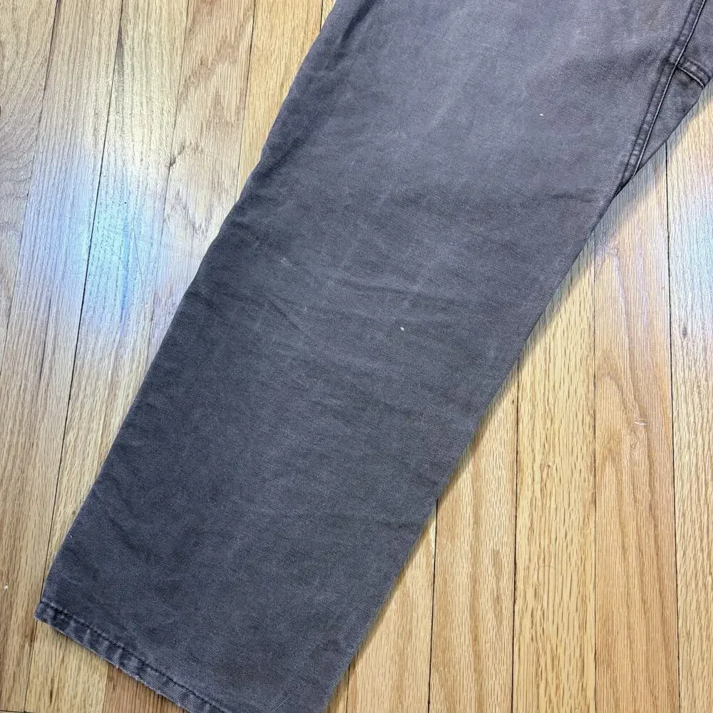 Arborwear Double Knee Work Pants Men’s 36x30 Brown Canvas Carpenter Utility
